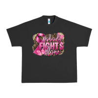 Pigment Black Nobody fights alone Cancer Urban Heavy Tee - FaDigitalArtStudio
