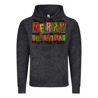 Vintage Black merry christmas Vintage Hoodie - FaDigitalArtStudio