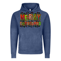 Vintage Denim merry christmas Vintage Hoodie - FaDigitalArtStudio