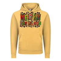 Vintage Mustard merry christmas Vintage Hoodie - FaDigitalArtStudio