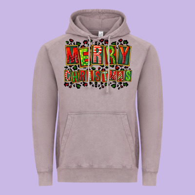 Merry Christmas Vintage Hoodie Designed By Fadigitalartstudio