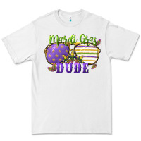 White mardi gras dude Premium Tee - CowGirlArtShop