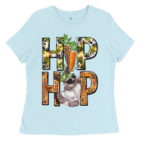 Baby Blue Hip hop Easter boy Easter Day Ladies Tee - HowdyJamesFarm
