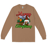 Toasted Coconut merry everything Long Sleeve Tee - BundleAndBundleShop
