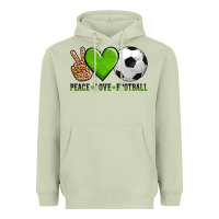 Matcha peace love soccer Heavyweight Hoodie - AdoDesignShop