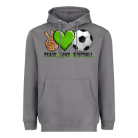 Storm peace love soccer Heavyweight Hoodie - AdoDesignShop