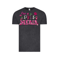 Vintage Black One loved mama Valentine's Day Vintage Tee - FaDigitalArtStudio
