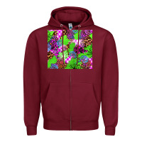 Burgundy halloween Zipper Hoodie - AdoDesignShop