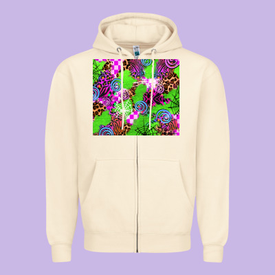 Halloween Zipper Hoodie Designed By Adodesignshop