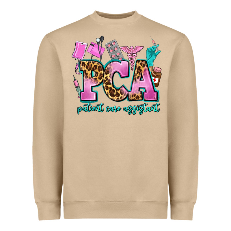 Pca Patient Care Assistant Heavyweight Sweatshirt by AdoDesignShop | Teevron