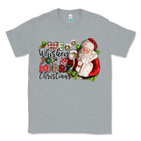 Heather Grey we whiskey you a merry christmas Classic Tee - CowGirlArtShop