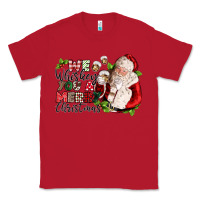 Red we whiskey you a merry christmas Classic Tee - CowGirlArtShop