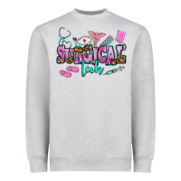 Heather Grey surgical tech Heavyweight Sweatshirt - AdoDesignShop