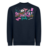 Navy surgical tech Heavyweight Sweatshirt - AdoDesignShop