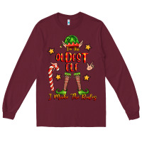 Burgundy im the oldest elf i make the rules Long Sleeve Tee - FaDigitalArtStudio
