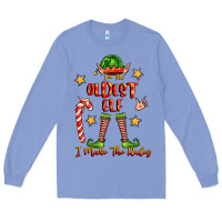 Colony Blue im the oldest elf i make the rules Long Sleeve Tee - FaDigitalArtStudio