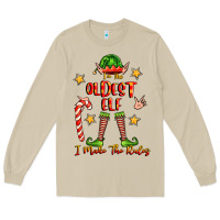Mushroom im the oldest elf i make the rules Long Sleeve Tee - FaDigitalArtStudio