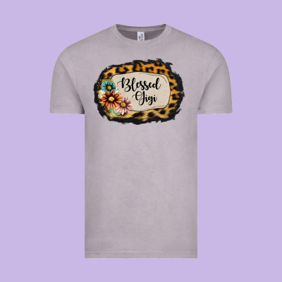 Blessed Gigi Vintage Tee Designed By Jasminsmagicworld