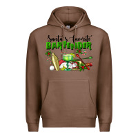 Chestnut Santa's Favorite Bartender Premium Hoodie - LillyAllenDesigns