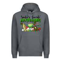 Rock Santa's Favorite Bartender Premium Hoodie - LillyAllenDesigns