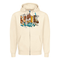 Sandshell nail hustler Zipper Hoodie - AdoDesignShop
