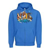 True Royal nail hustler Zipper Hoodie - AdoDesignShop