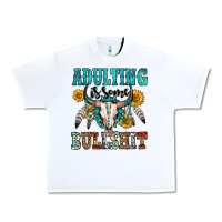 White adulting is some bullshit Urban Heavy Tee - OliviaCreatesArt