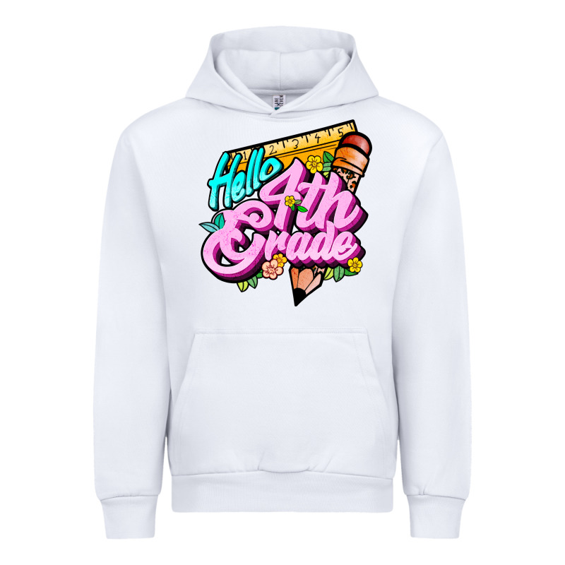 Hello 4th Grade Urban Hoodie by JahusDesignShop | Teevron