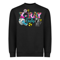 Black x ray tech Heavyweight Sweatshirt - AdoDesignShop