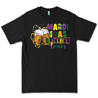 Black mardi gras drinking team 12 inches 300 dpi Premium Tee - CowGirlArtShop