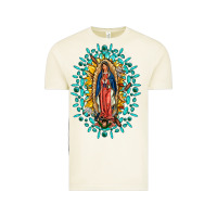 Vintage Arctic Our Lady Of Guadalupe Gemstone Sunflowers Vintage Tee - FaDigitalArtStudio