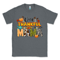 Charcoal Heather one thankful mama Classic Tee - CowGirlArtShop