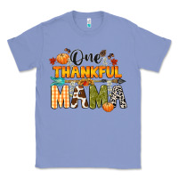 Colony Blue one thankful mama Classic Tee - CowGirlArtShop