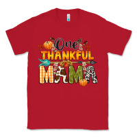 Red one thankful mama Classic Tee - CowGirlArtShop