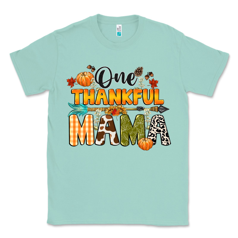 One Thankful Mama Classic Tee by CowGirlArtShop | Teevron