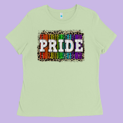 Pride Barcode Ladies Tee Designed By Cowgirlartshop