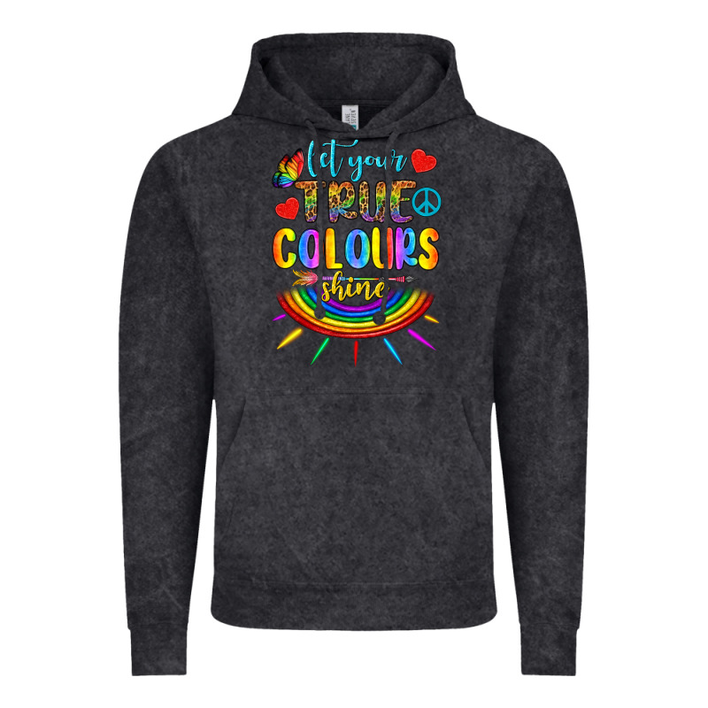 Let Your True Colours Shine Vintage Hoodie by BundleAndBundleShop | Teevron
