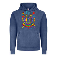 Vintage Denim Let Your True Colours Shine Vintage Hoodie - BundleAndBundleShop