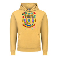 Vintage Mustard Let Your True Colours Shine Vintage Hoodie - BundleAndBundleShop