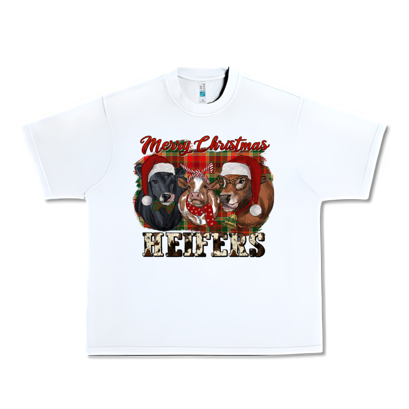 Merry Christmas Heifers Urban Heavy Tee by RanaPortraitStore | Teevron