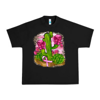 Black breast cancer cactus Urban Heavy Tee - FaDigitalArtStudio