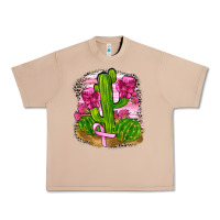 Burro breast cancer cactus Urban Heavy Tee - FaDigitalArtStudio