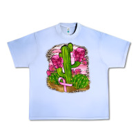 Grape Ice breast cancer cactus Urban Heavy Tee - FaDigitalArtStudio