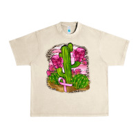 Sandshell breast cancer cactus Urban Heavy Tee - FaDigitalArtStudio