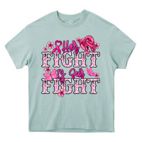 Arona Her fight is our fight Cancer Awareness Heavy Core Tee - HowdyJamesFarm