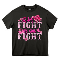 Asphalt Her fight is our fight Cancer Awareness Heavy Core Tee - HowdyJamesFarm