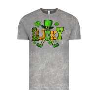 Cloud Rock St. Patrick's lucky leprechaun Vintage Tee - OliviaCreatesArt