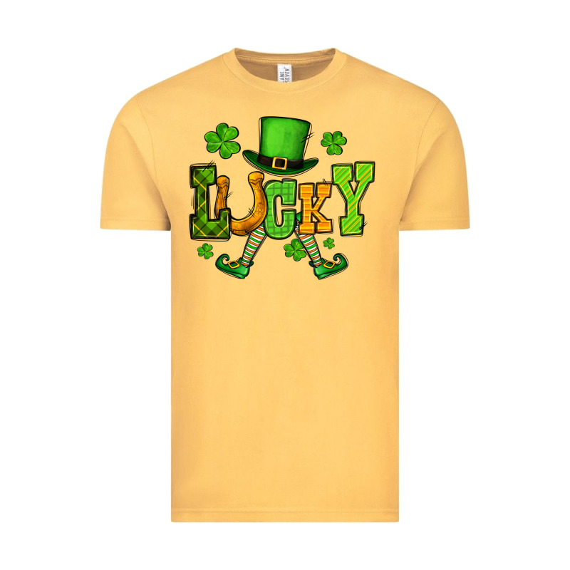 St. Patrick's Lucky Leprechaun Vintage Tee by OliviaCreatesArt | Teevron