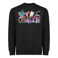 Black obgyn Heavyweight Sweatshirt - AdoDesignShop