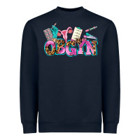 Navy obgyn Heavyweight Sweatshirt - AdoDesignShop